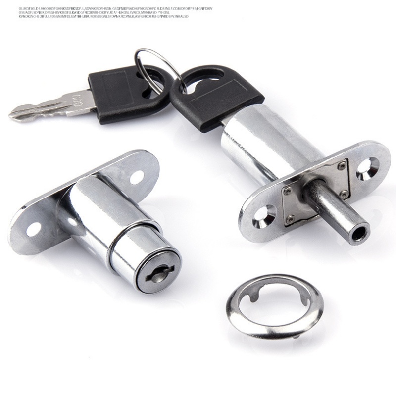 Furniture Hardware Latch - กุญแจล็อคทรงกระบอกแบบใช้ได้จริง ขนาด 22/32 มม. สำหรับประตูบานเลื่อน ตู้เสื้อผ้า