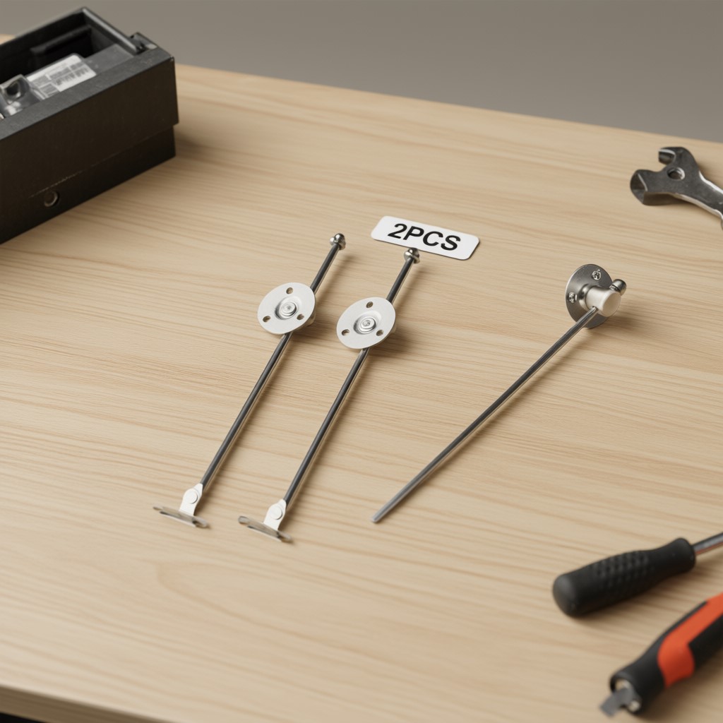 Furniture Hardware Brands - บานพับแบบแบนสำหรับยกประตู ฮาร์ดแวร์เฟอร์นิเจอร์ 230 มม. สำหรับตู้/ฝาตู้แบบพับลง ของใหม่