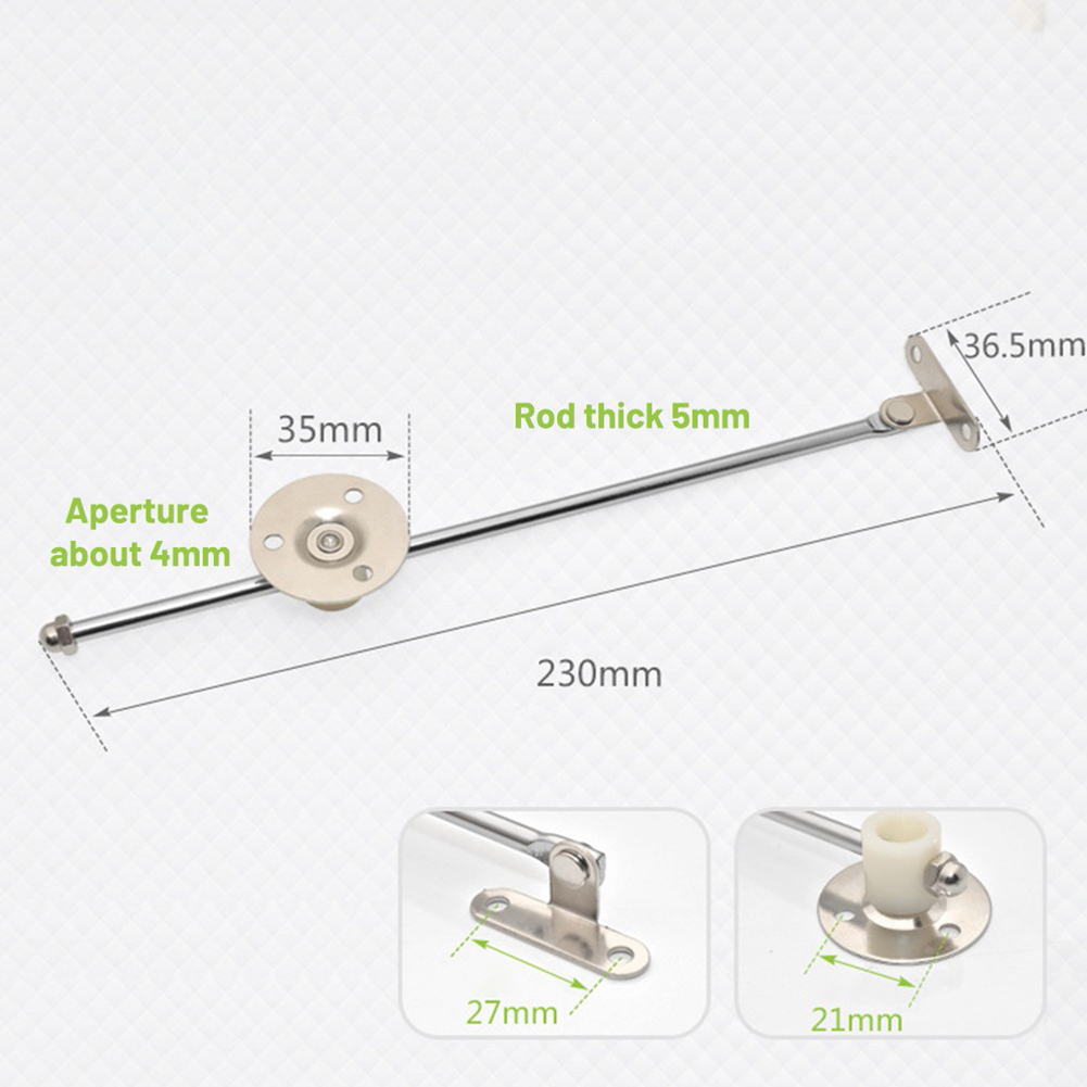 Furniture Hardware Brands - บานพับประตูแบบแบนคุณภาพสูง ทนทานต่อการสึกหรอ สีเงิน ขนาด 230 มม.