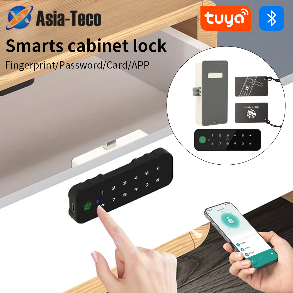 Tuya บลูทูธสมาร์ทตู้ไม้ล็อคลาย - Furniture Hardware Latch บทวิจารณ์และราคา