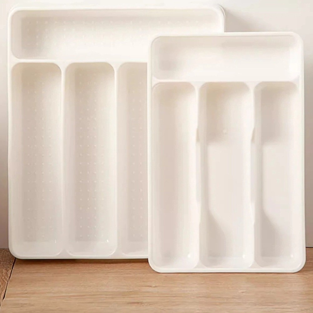 กล่องจัดระเบียบช้อนส้อมแบบ 4/5 - Drawer Organizer Peg บทวิจารณ์และราคา