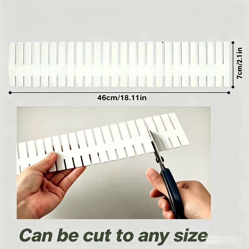 1-10 ชิ้น ตัวแบ่งลิ้นชักแบบปรั - Drawer Organizer Peg บทวิจารณ์และราคา