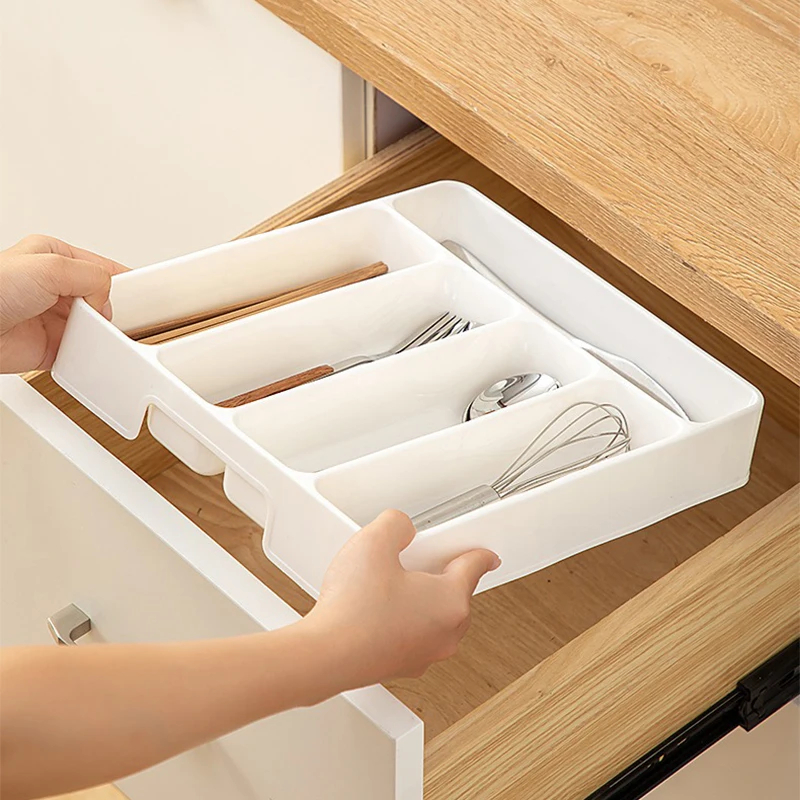 4/5 ตารางตู้ครัวตะเกียบและบนโต - Drawer Organizer Peg บทวิจารณ์และราคา