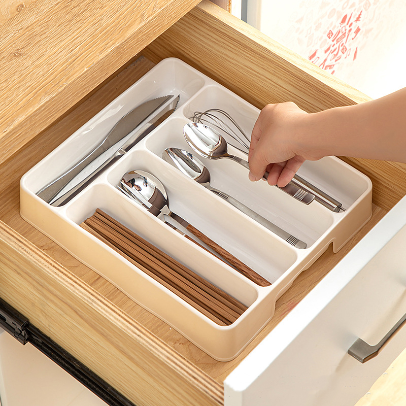 4/5 ตารางตู้ครัวตะเกียบและบนโต - Drawer Organizer Peg บทวิจารณ์และราคา