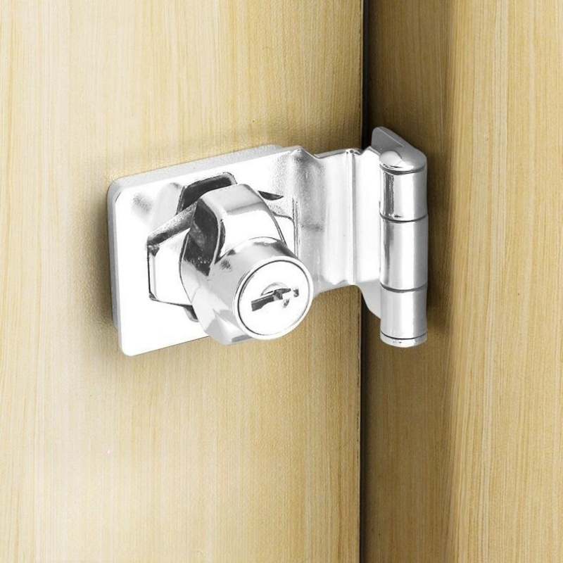 1/2 ชุดล็อคความปลอดภัยเฟอร์นิเ - Furniture Hardware Latch บทวิจารณ์และราคา