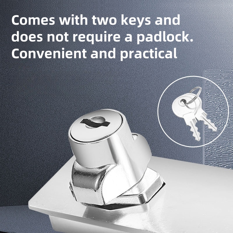 1/2 ชุดล็อคความปลอดภัยเฟอร์นิเ - Furniture Hardware Latch บทวิจารณ์และราคา