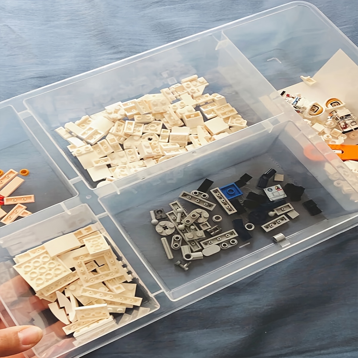 กล่องเก็บของแบบแบ่งช่อง 2 ชิ้น - Drawer Organizer Peg บทวิจารณ์และราคา