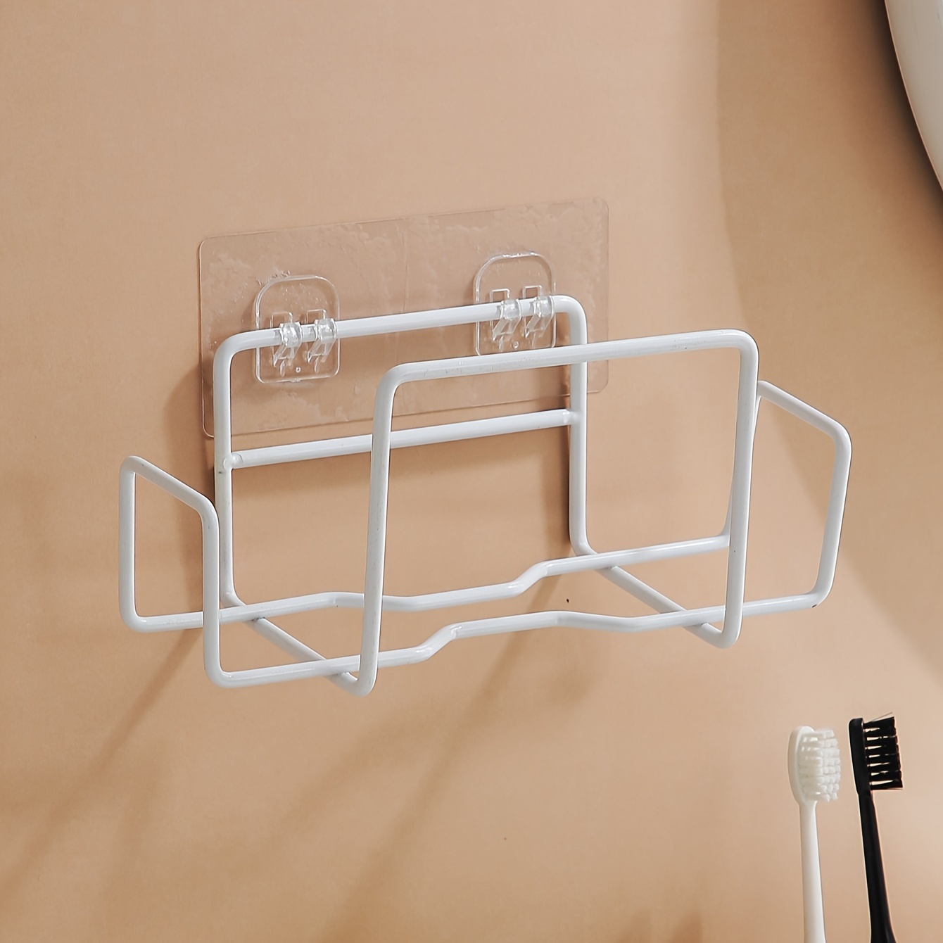 1/2PCS Selfกาวผู้ถือม้วนกระดาษ - Drawer Organizer Peg บทวิจารณ์และราคา