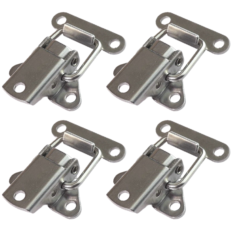 ตัวล็อคแบบกดขนาดเล็ก 1/4 ชิ้น  - Furniture Hardware Latch บทวิจารณ์และราคา